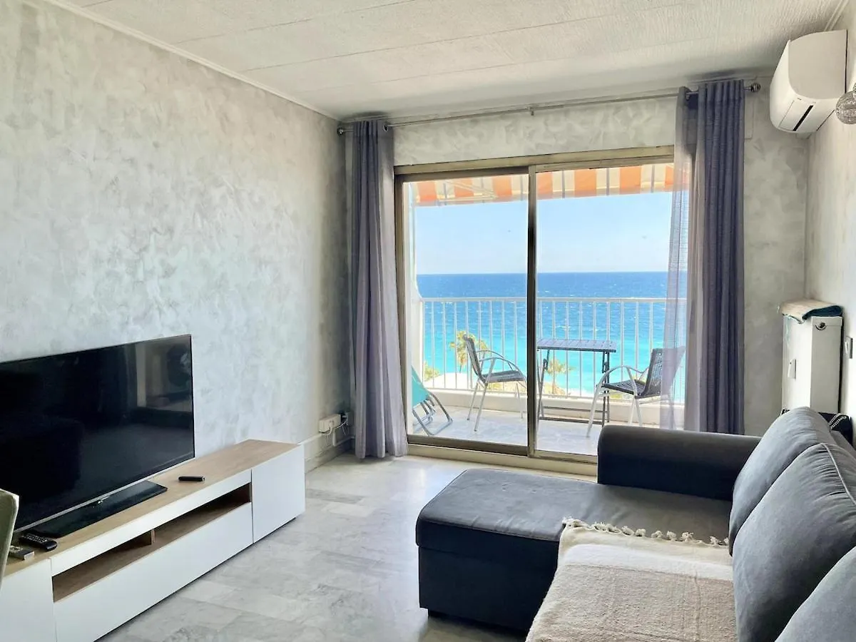 Spacious 2P Terrace With Sea View Nice